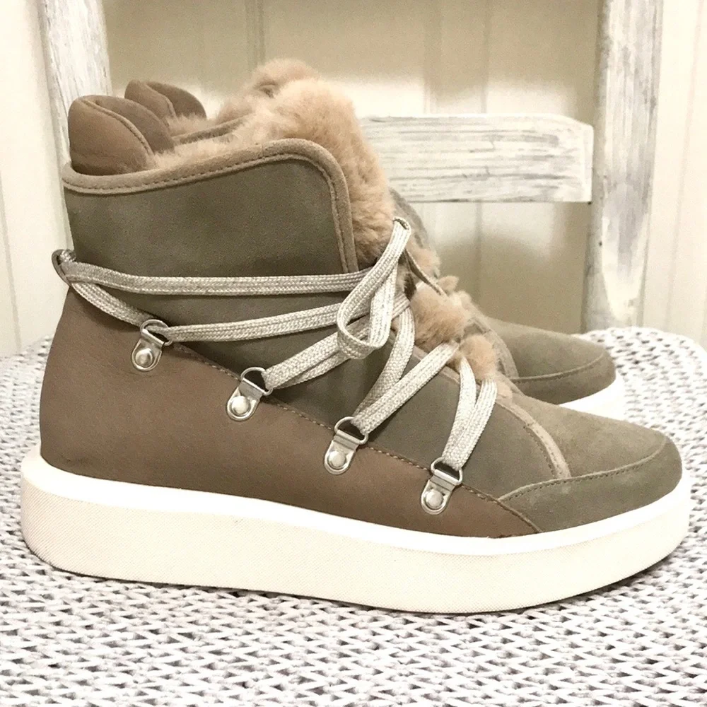 Greats Brooklyn Morgan Fur Lined Boots